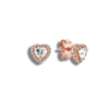 Pandora Earrings Heart-RoseGold Pandora Earrings Heart